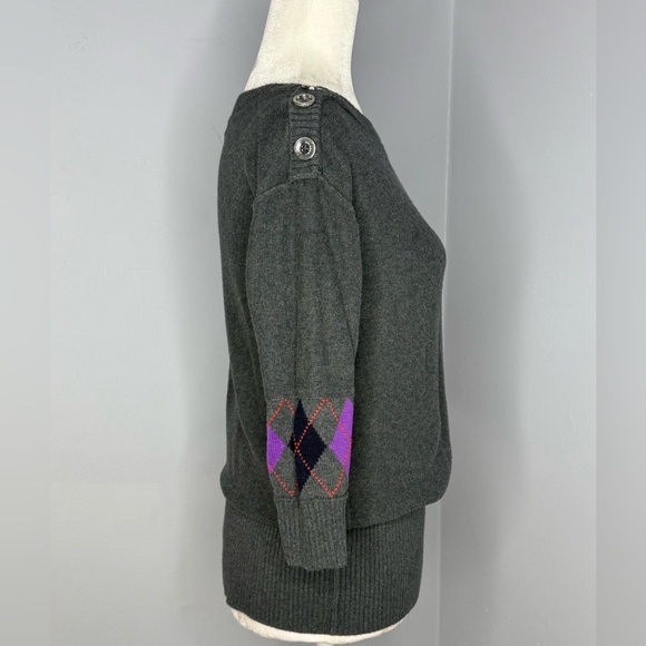 Juicy Couture Gray Sweatshirt with Purple Details - Picture 4 of 10